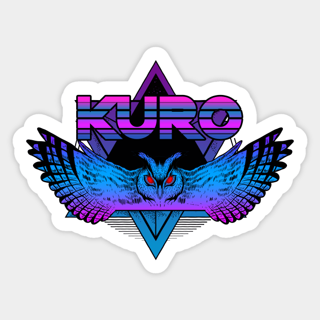 KURO Sticker by theanomalius_merch